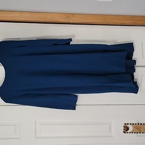 J. Jill 3/4 sleeve dress round neck size large